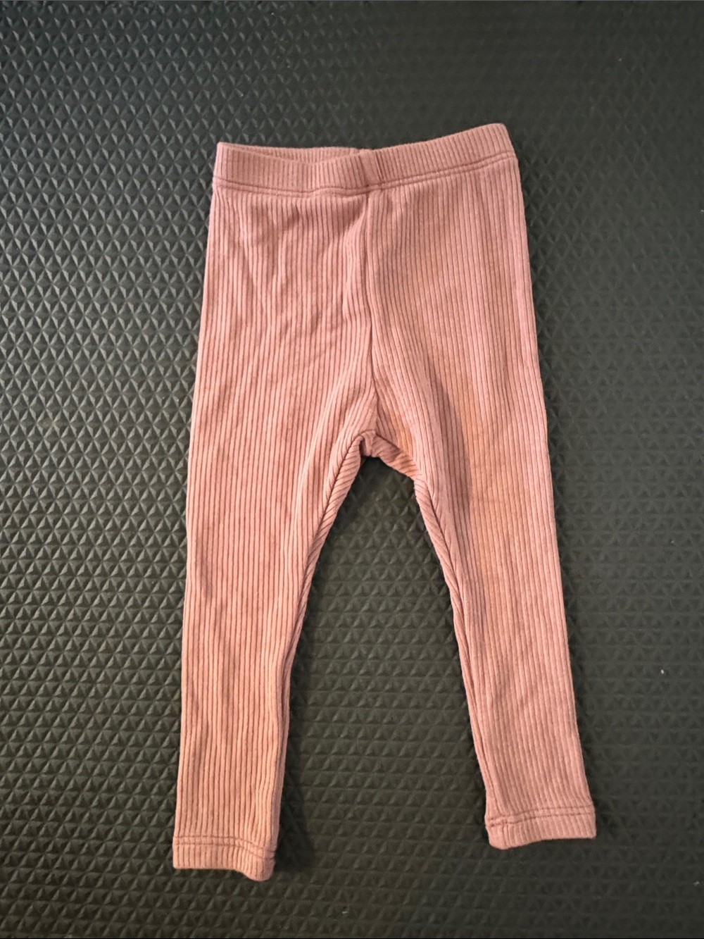 Kyte BABY Ribbed Dusty Rose Leggings